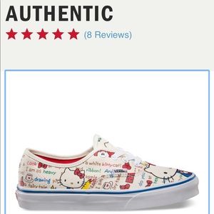 Vans x Hello Kitty Special Edition 40th Anniv NWT
